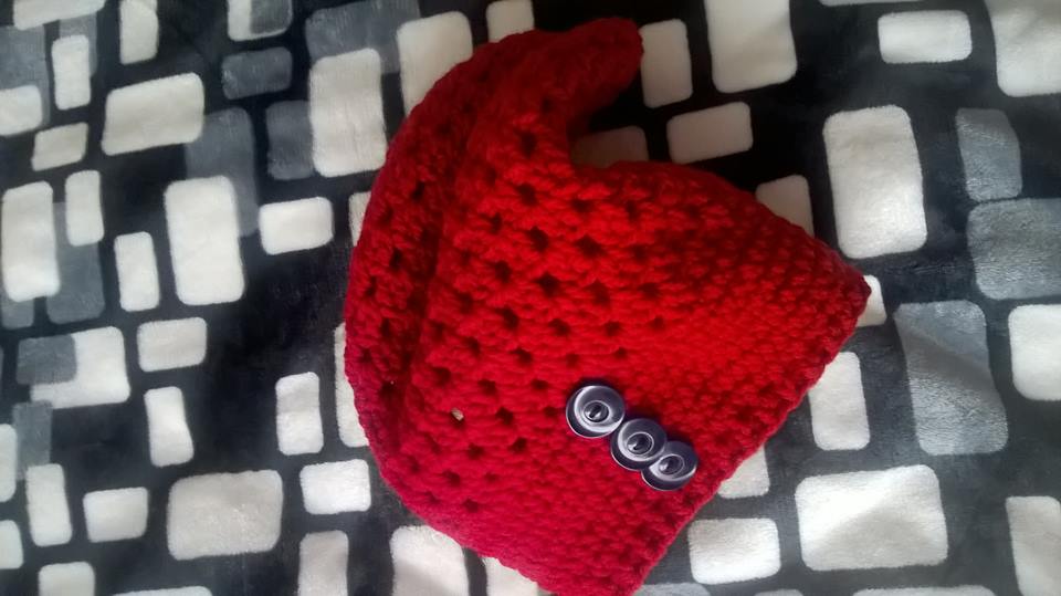 Háčkovaná čepička