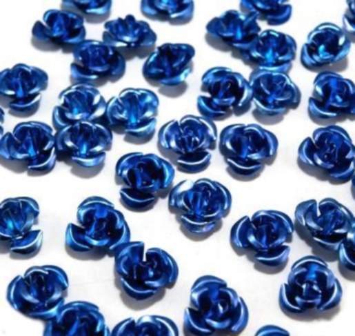 Kovová růžička 10 mm - 10 ks