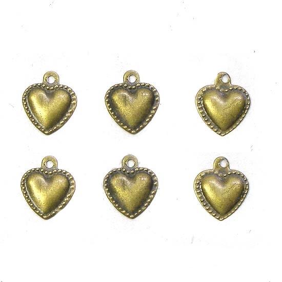 Maličké srdíčko 9x8mm 20ks