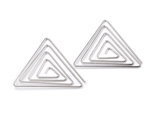 Trojúhelník kovový 2 ks