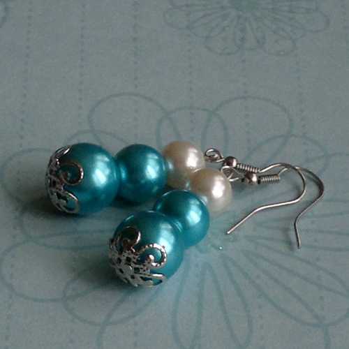 Tyrkysové luxusní perly