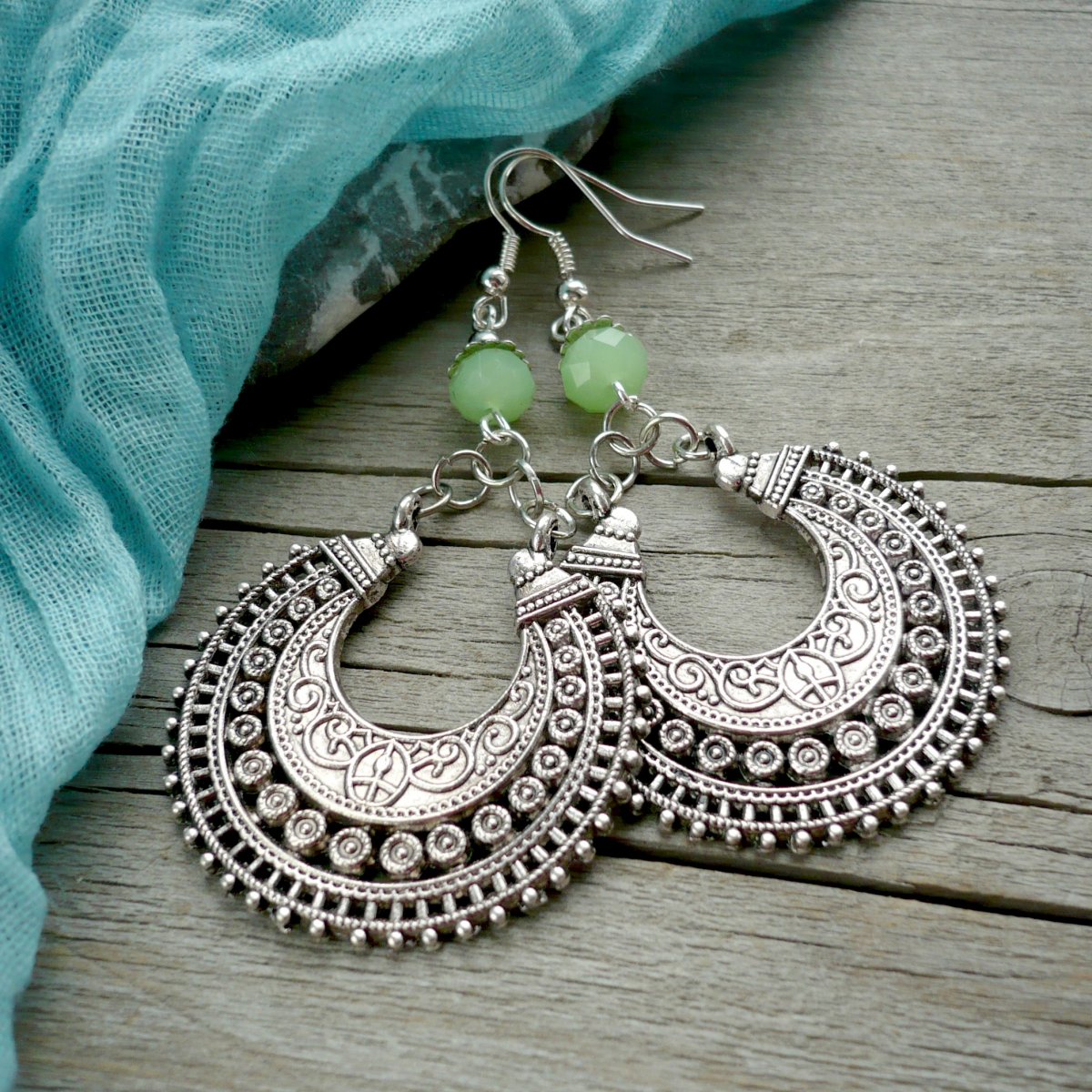 Filigránové kruhy s mentolkou