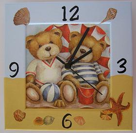 Dětské hodiny - Medvídci