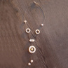 Přírodní perleťový náhrdelník