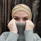 Béžová Čelenka dámská camel