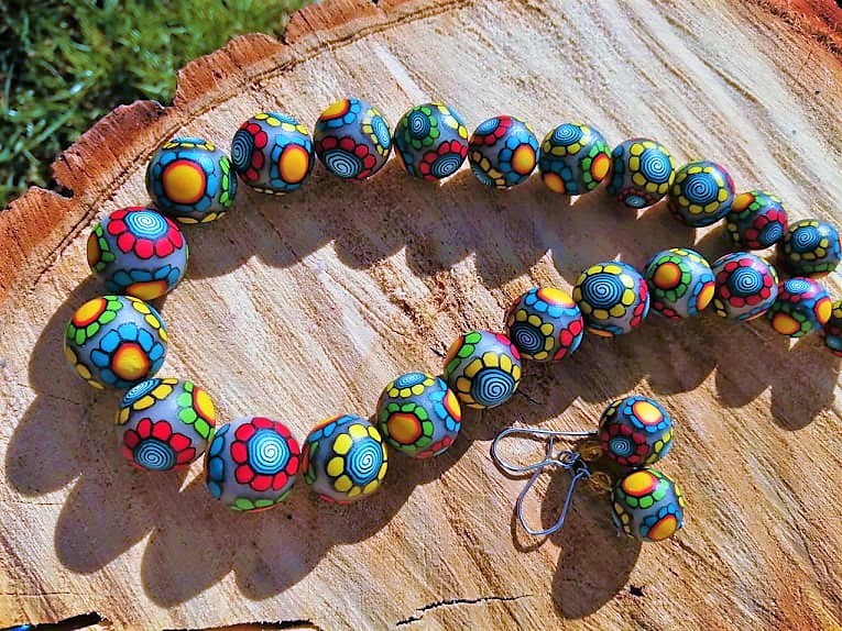 Fimo sada- kuličková jarní