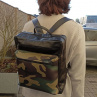 Velký kožený batoh - ARMY VZOR *A*K*C*E* do 18.5.