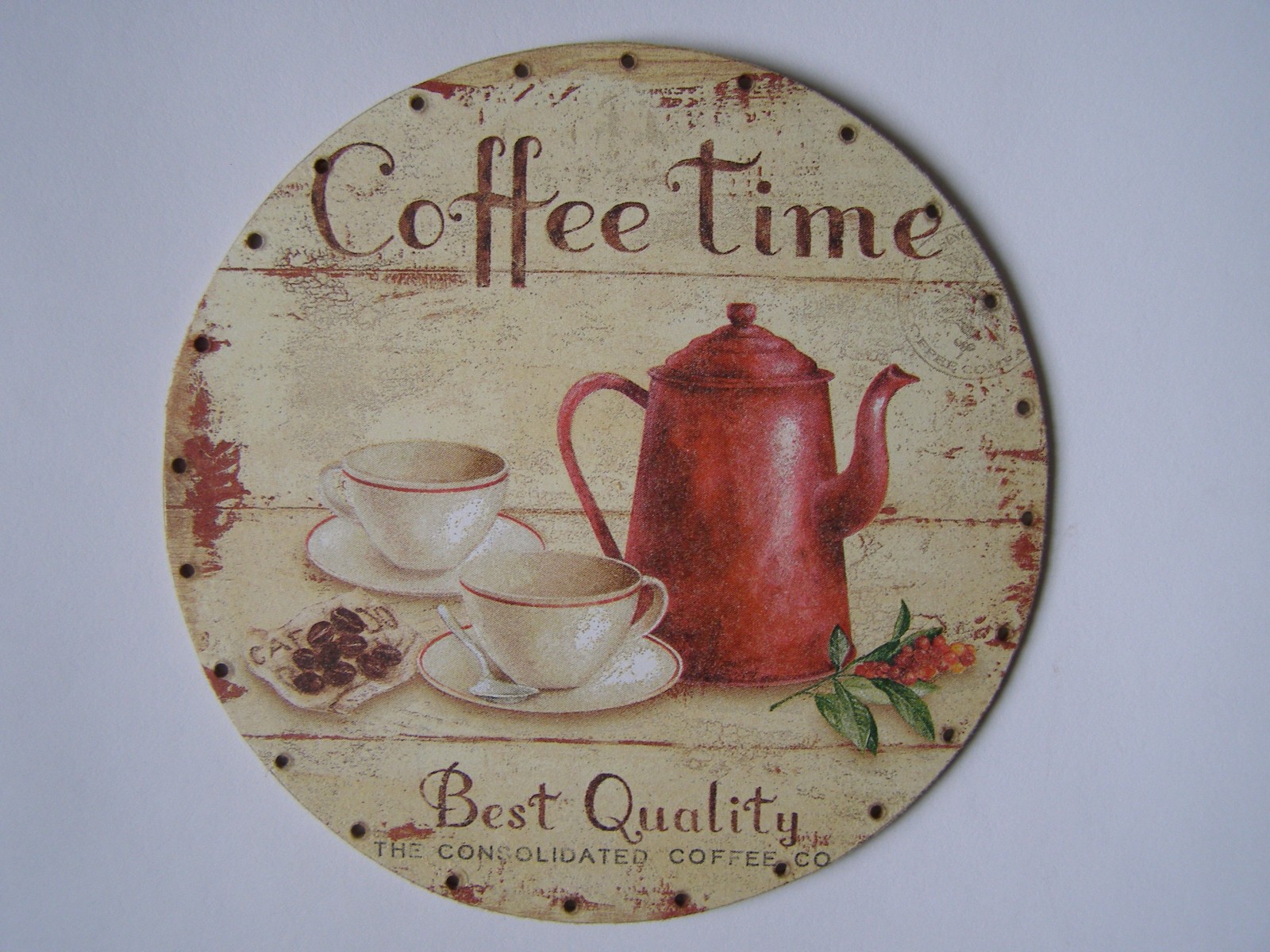 Dno pro pedig č.16 - kruh 16 cm - káva