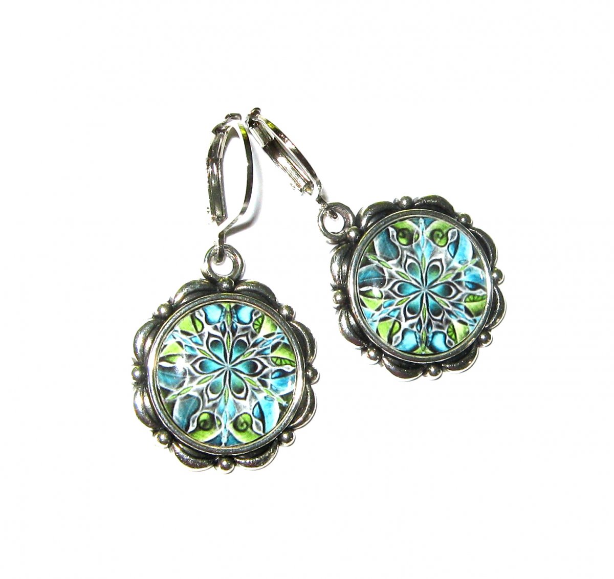 Náušnice...Mandala nového začátku a rozvoje.