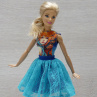 Barevné šatičky pro Barbie