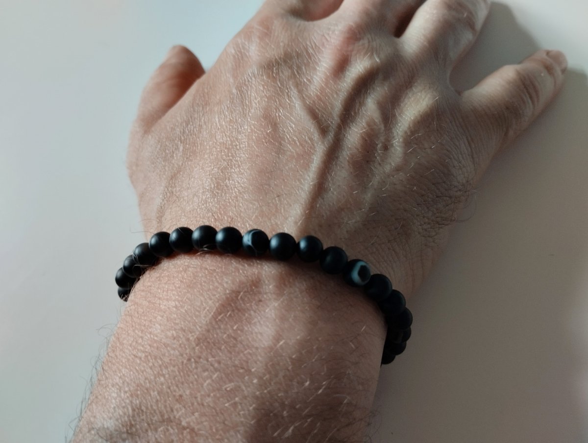 Náramek z minerálu achát 