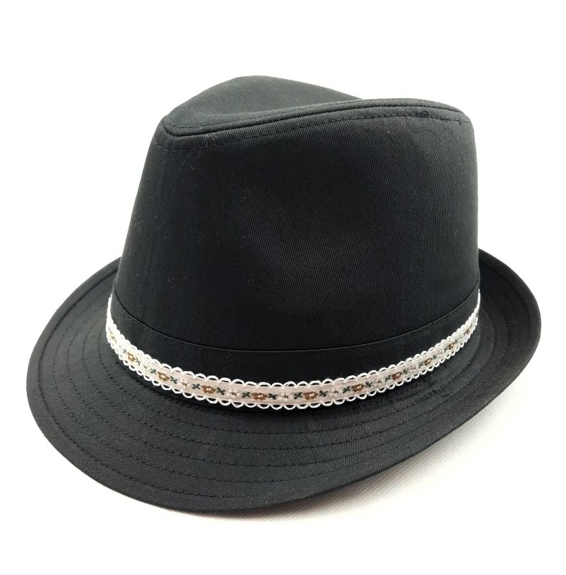 Pánsky Klobúk s Krajkovou Stuhou 