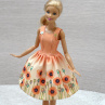 Barevné šatičky pro Barbie