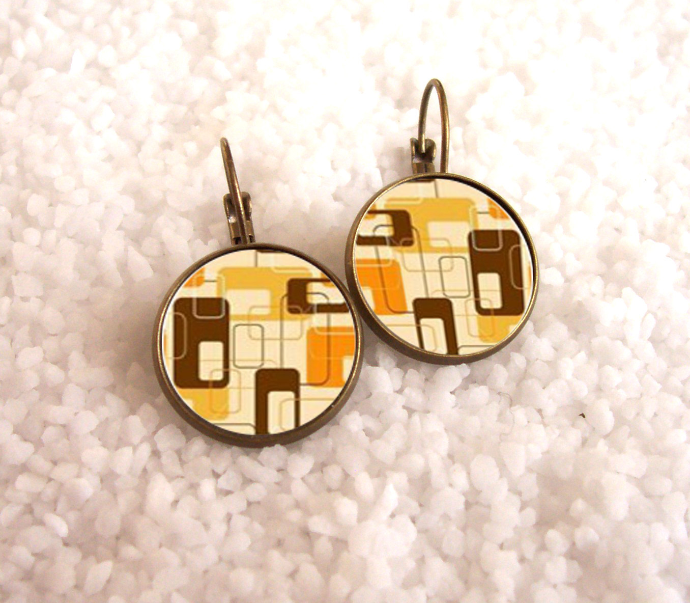 Náušnice z pryskyřice