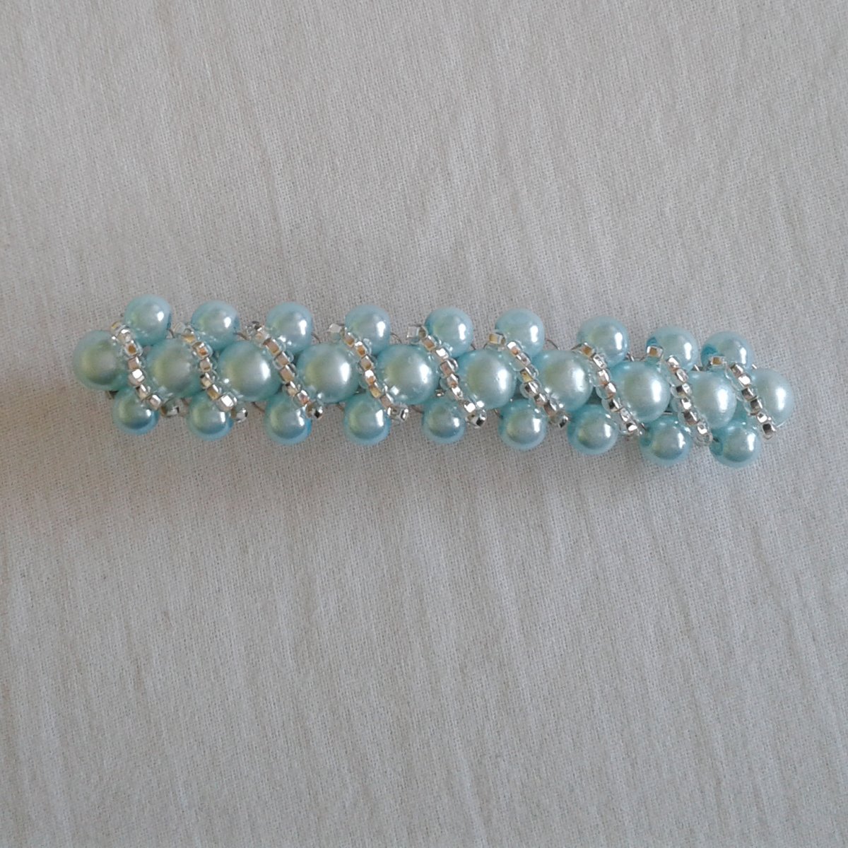 Modrá francouzská spona (175)