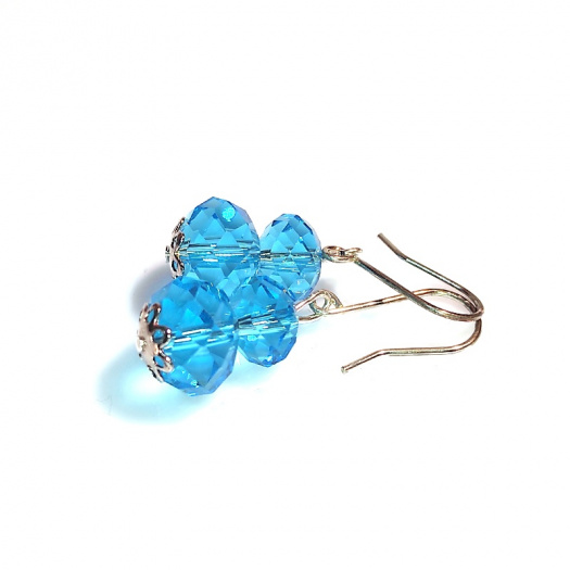 AG - Modré broušené sklo