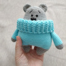 Háčkovaný medvídek