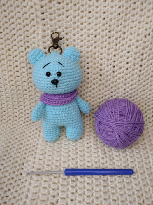 Háčkovaný medvídek