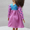 Barevné šatičky pro Barbie