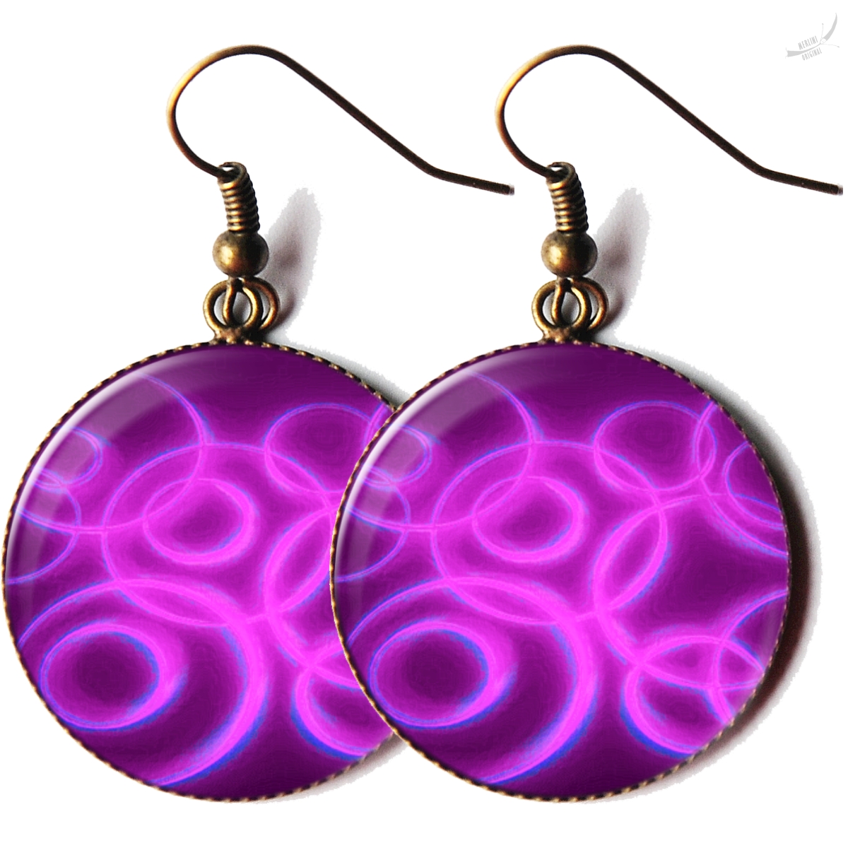 Kruhy - visací náušnice