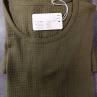Mušelínové šaty do áčka - barva khaki, velikost S - SLEVA 20%