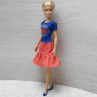 Barevné šatičky pro Barbie