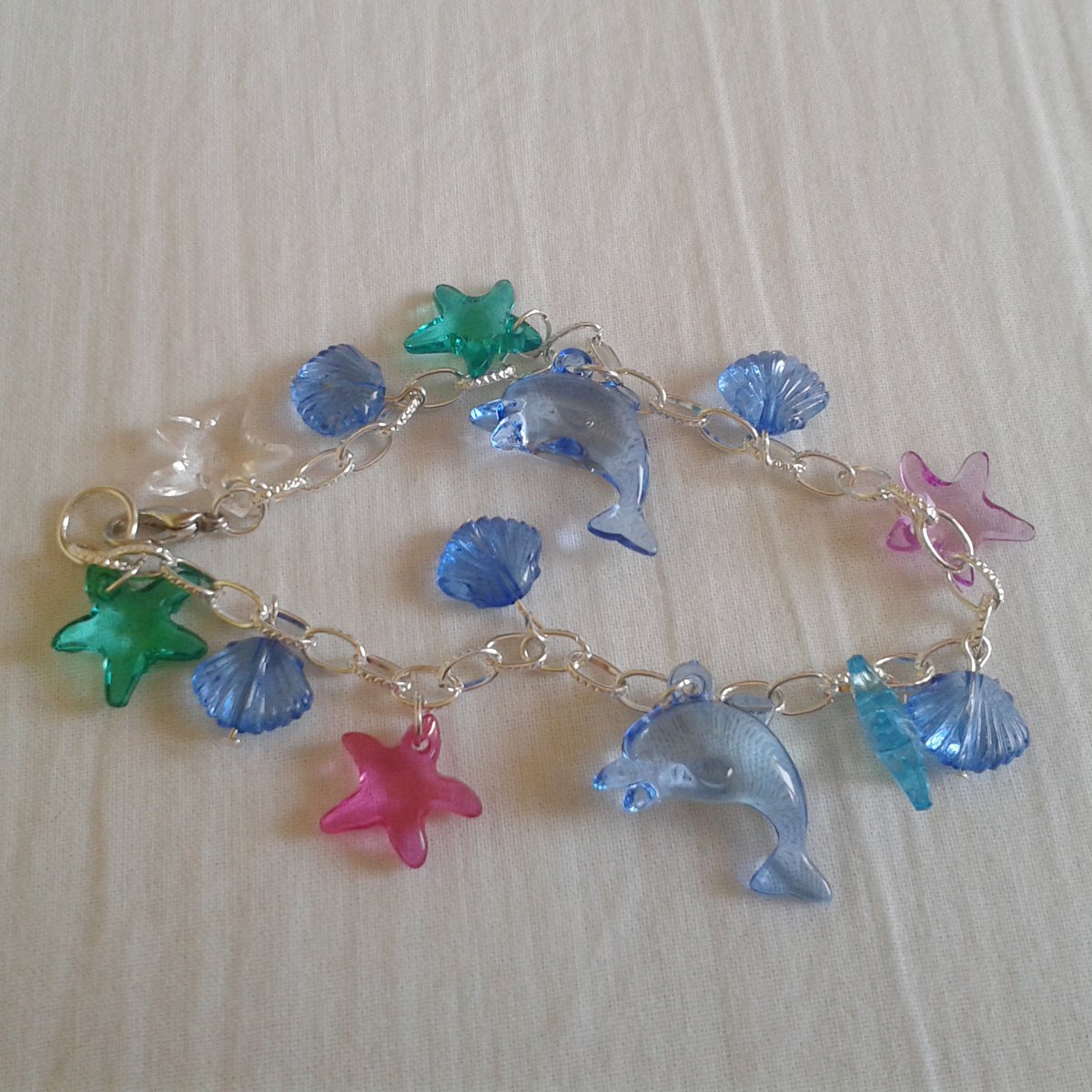 Plážový řetízek na kotník (179)