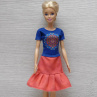 Barevné šatičky pro Barbie