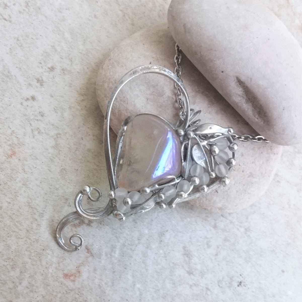 STAMATIS heart náhrdelník