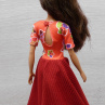 Dlouhé šaty pro Barbie