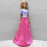 Dlouhé šaty pro Barbie