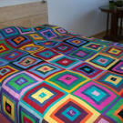 Patchwork deka