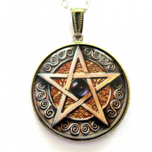 Keltský pentagram pro ochranu