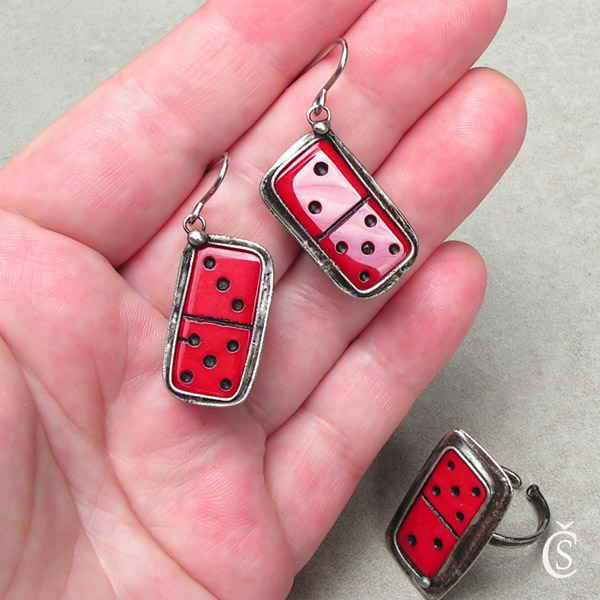 Život je hra - náušničky