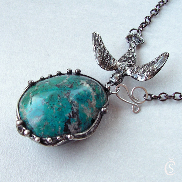 Nad mořem - Chryzokol