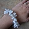 Náramek "Snow lace"