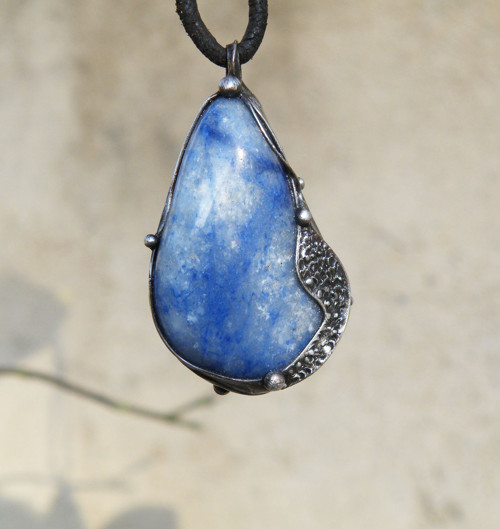 Nebe...(křemen modrý) oboustranný