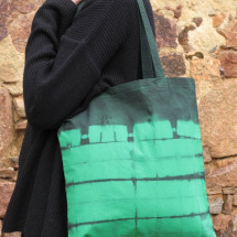 Bavlněná taška - vyvazovaná batika