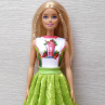 Barevné šatičky pro Barbie