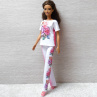 Kalhoty a tričko pro Barbie