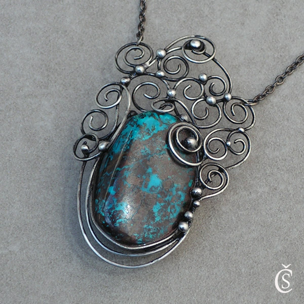 Paní vod - Chryzokol