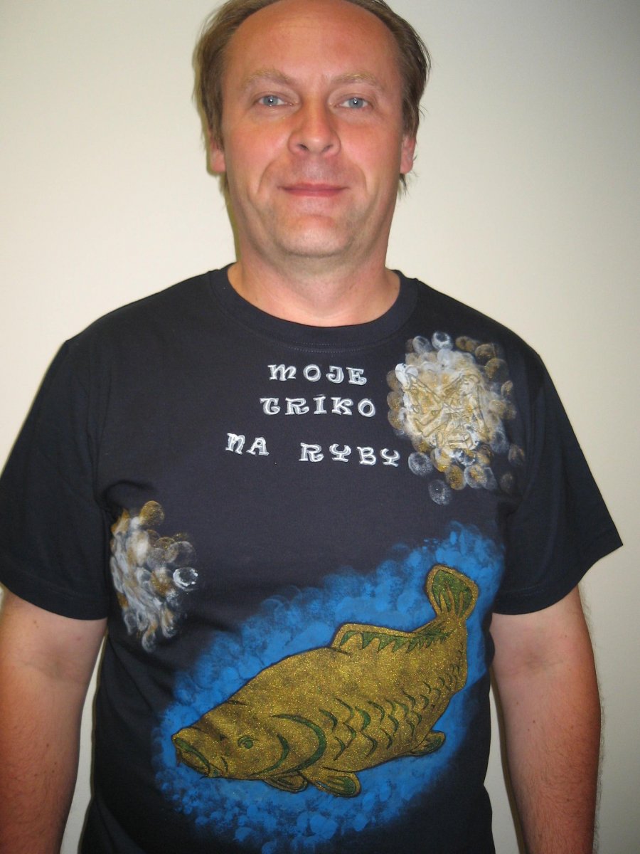 Pánské tričko pro rybáře