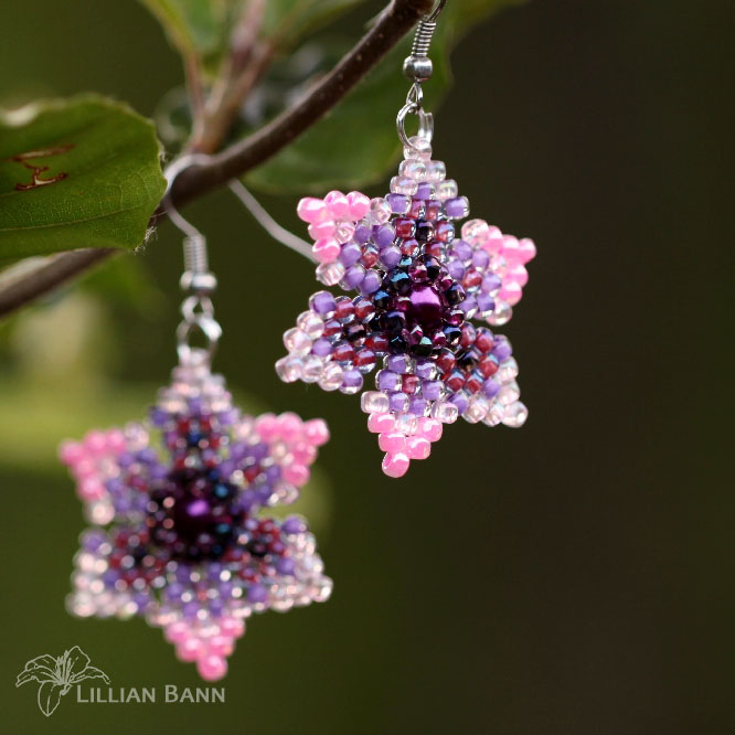 Květinkové náušnice