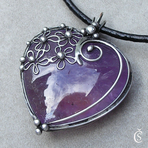 Srdíčko - Ametrín