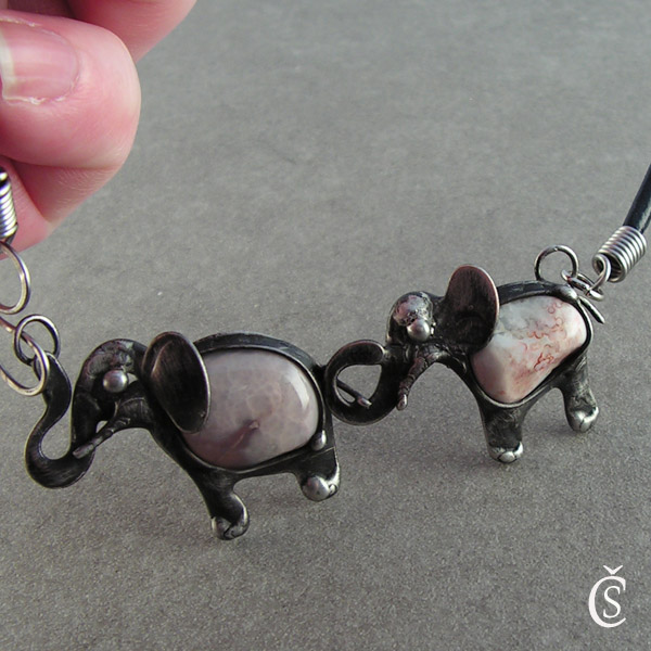 My dva a čas - Achát Botswana