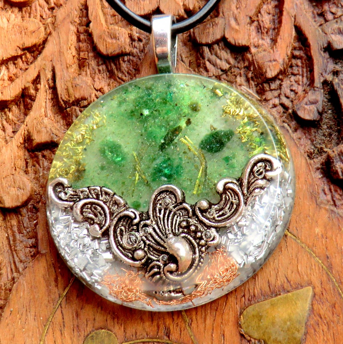 Orgonit *Šamanka Green * mandal 