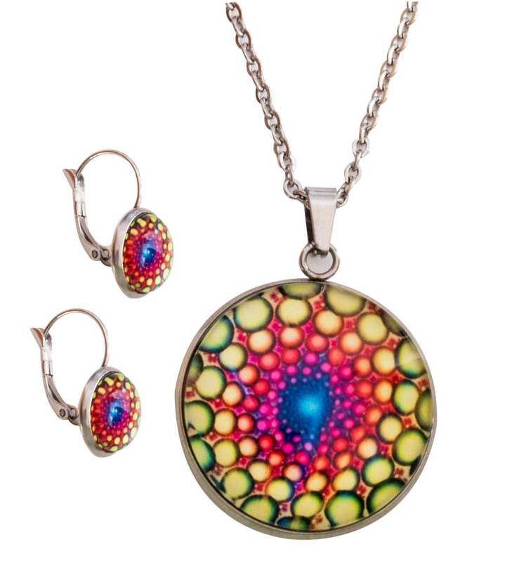 Souprava tečkovaná mandala