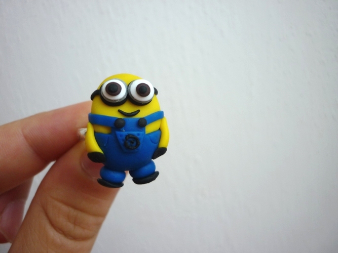 Fimo prsten - mimoň 