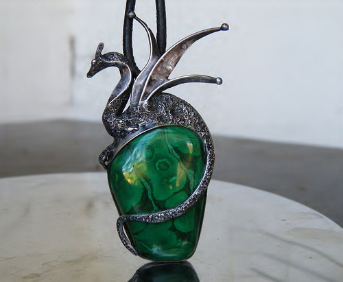 Arlän...z temného lesa (Malachit top kvalita)