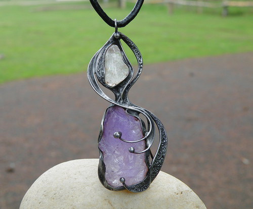 Lucia...(Křišťál, Ametyst) AKCE